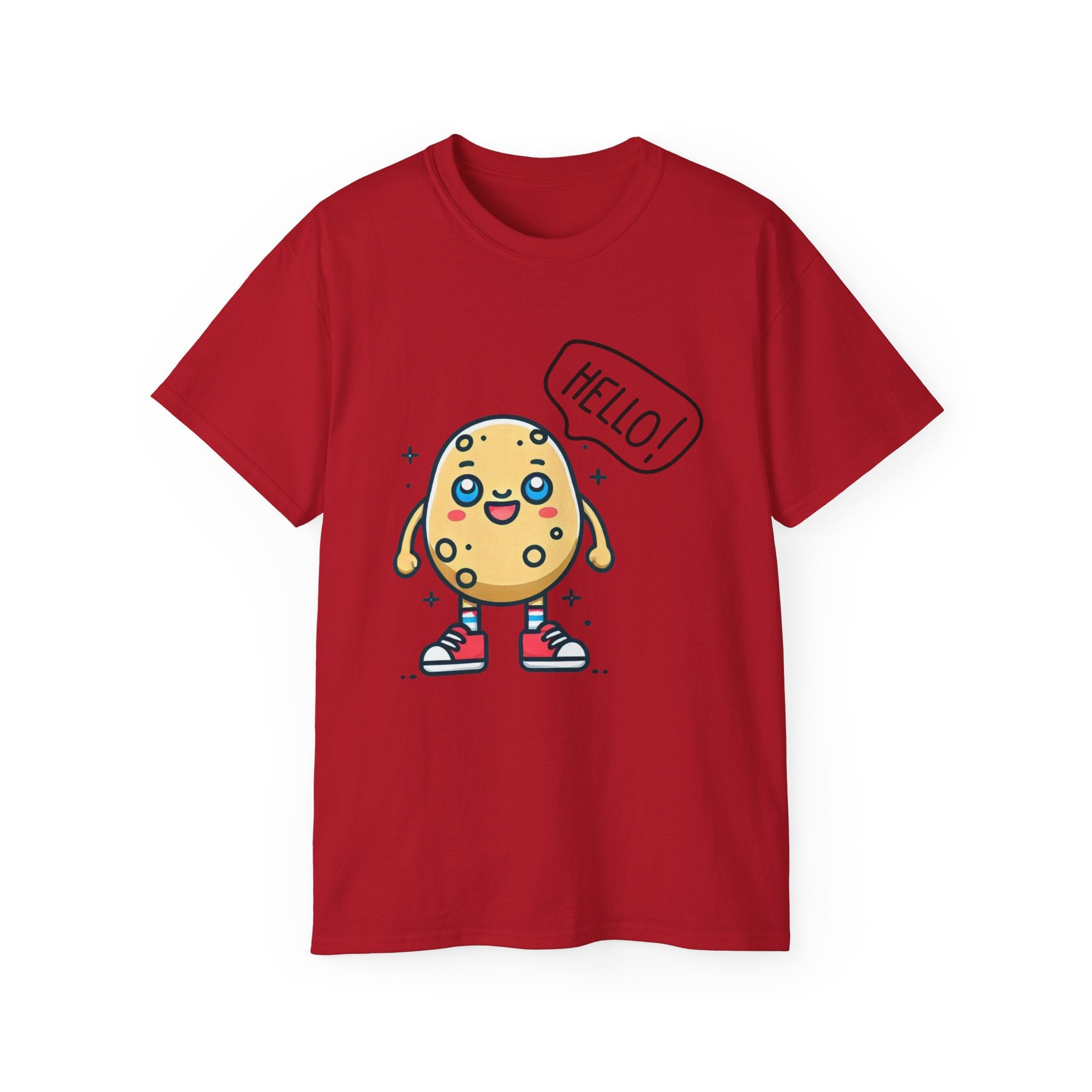Hello Cookie Tee - Cute Cartoon Cookie Graphic T-Shirt