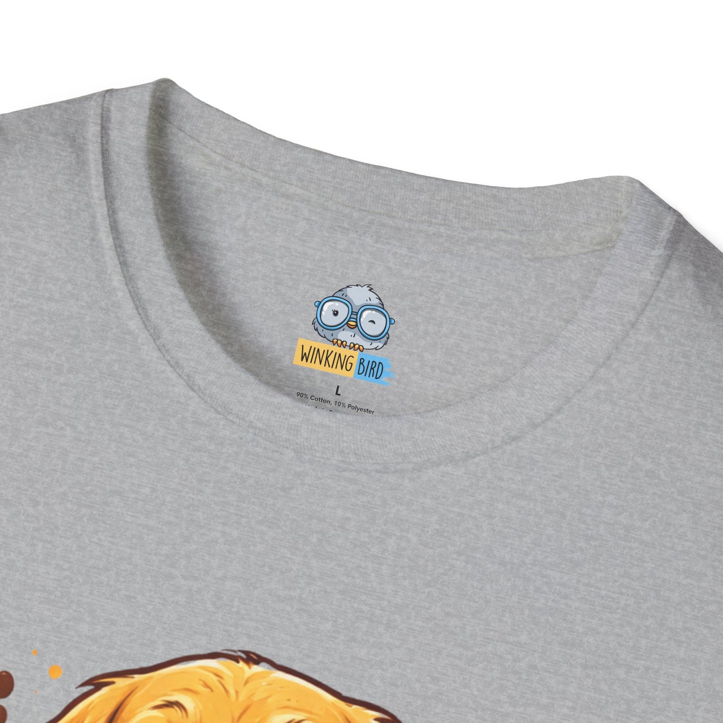 T-Shirt — "Pawfect Life" Golden Retriever Graphic Tee