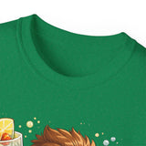 Cute Monkey on Bicycle T‑Shirt — "Oh My Love!" Graphic Tee