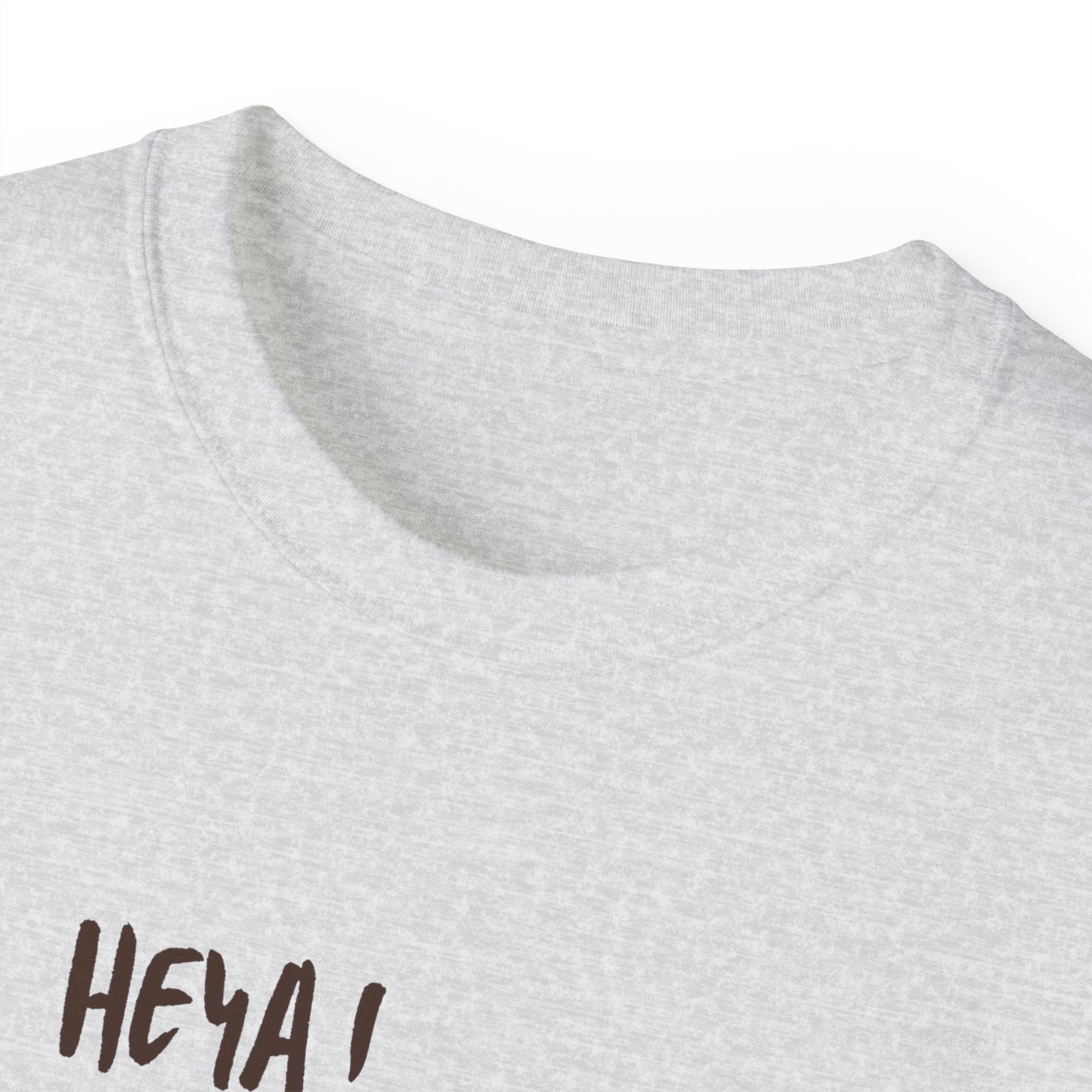 Pea Relaxing Tee — "Heya! It's A Long Time..." Funny Vegetable Graphic Shirt