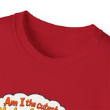 T-Shirt — 'Am I the Cutest Monkey Around?' Cute Monkey & Teddy Graphic Tee