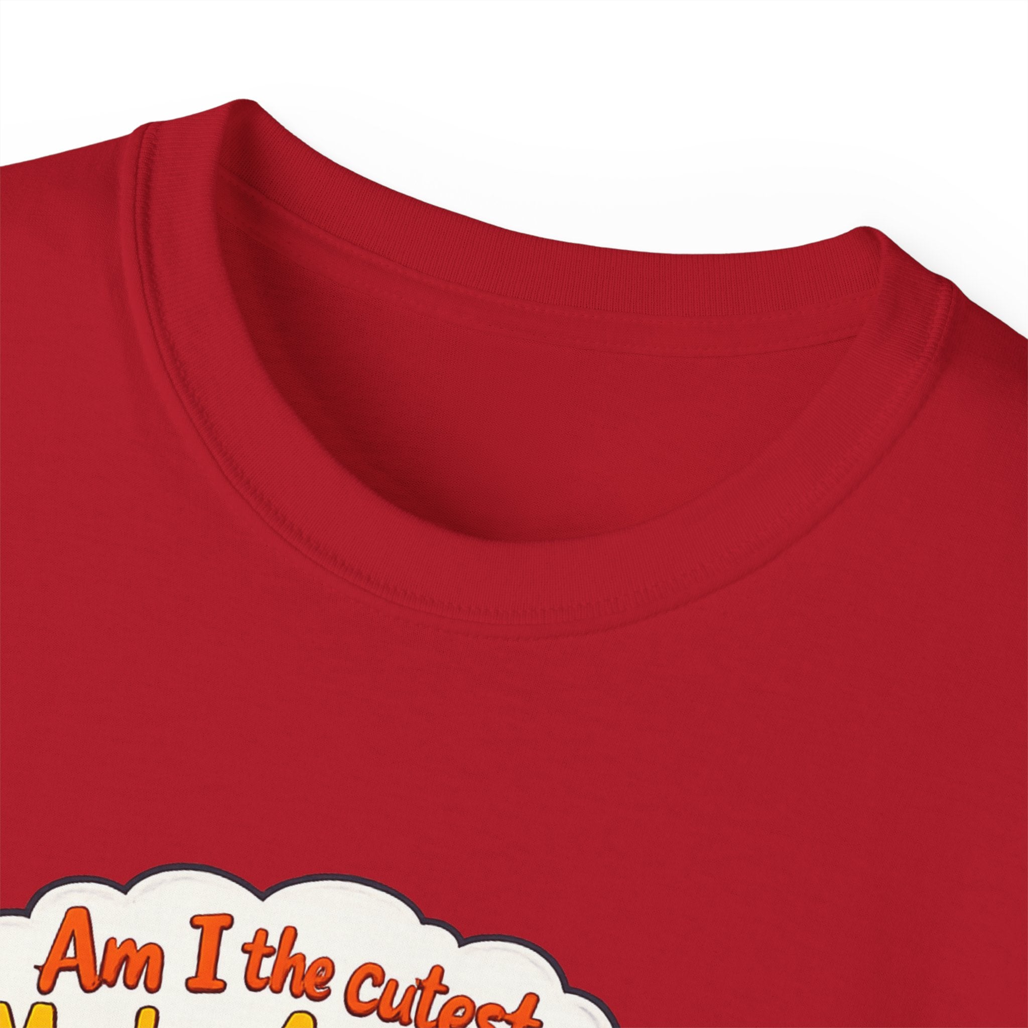 T-Shirt — 'Am I the Cutest Monkey Around?' Cute Monkey & Teddy Graphic Tee