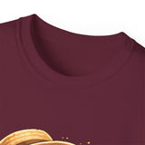 Cute Sloth Summer Tee — Sloth with Bubble Tea & Citrus Illustration Shirt