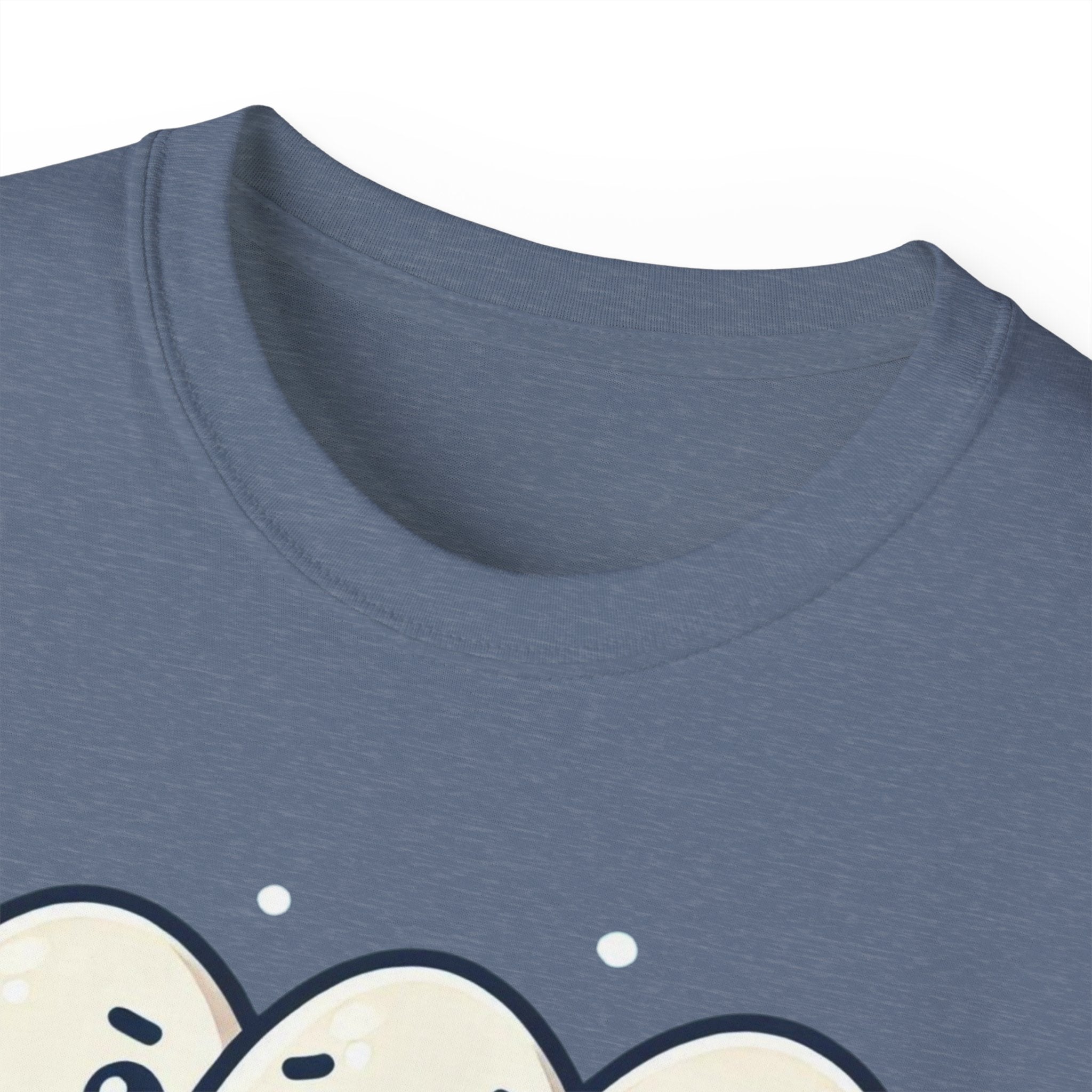 Cute Egg Friends T‑Shirt — "Good Vibes Only" Kawaii Tee