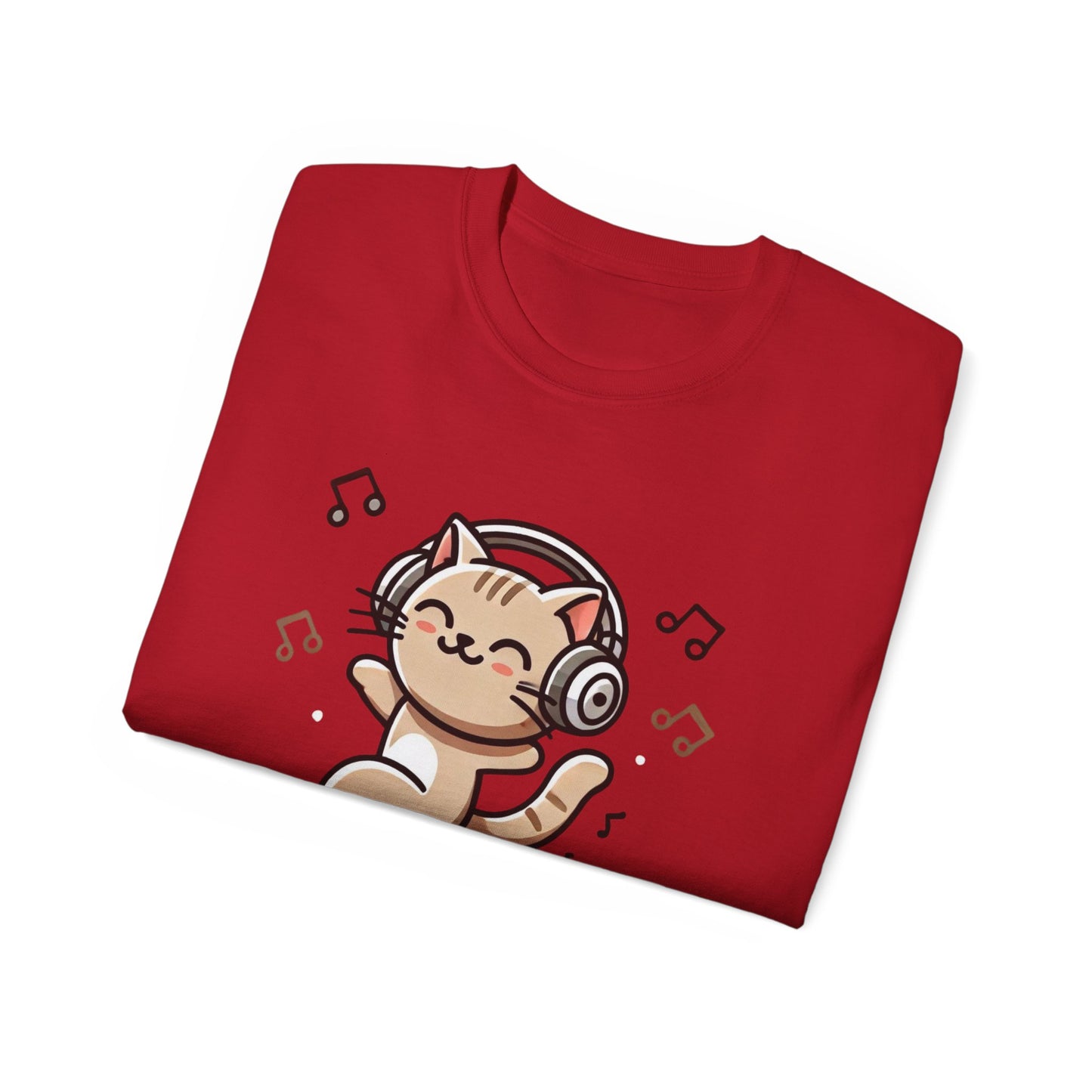 Meow It! Dancing Cat Headphones T-Shirt