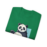 Energy Efficient Panda T-Shirt — "I'm Not Lazy, I'm Energy Efficient" Cute Graphic Tee