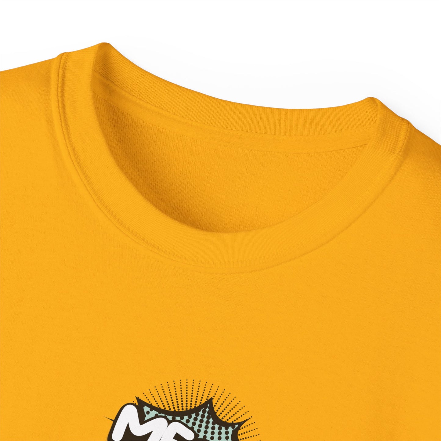 Cute Cat & Mouse Graphic Tee – 'Meow' Cartoon Pet Shirt