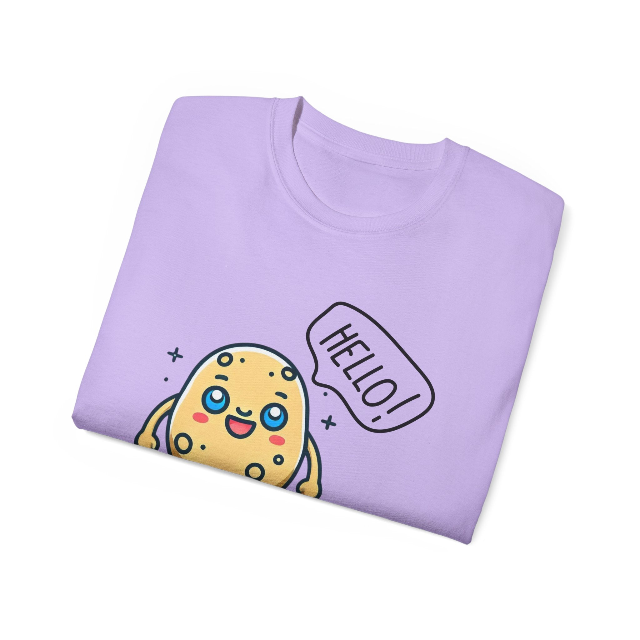 Hello Cookie Tee - Cute Cartoon Cookie Graphic T-Shirt