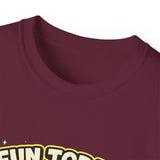 T-Shirt — “Fun Today, Fit Tomorrow” Sloth Workout Graphic Tee
