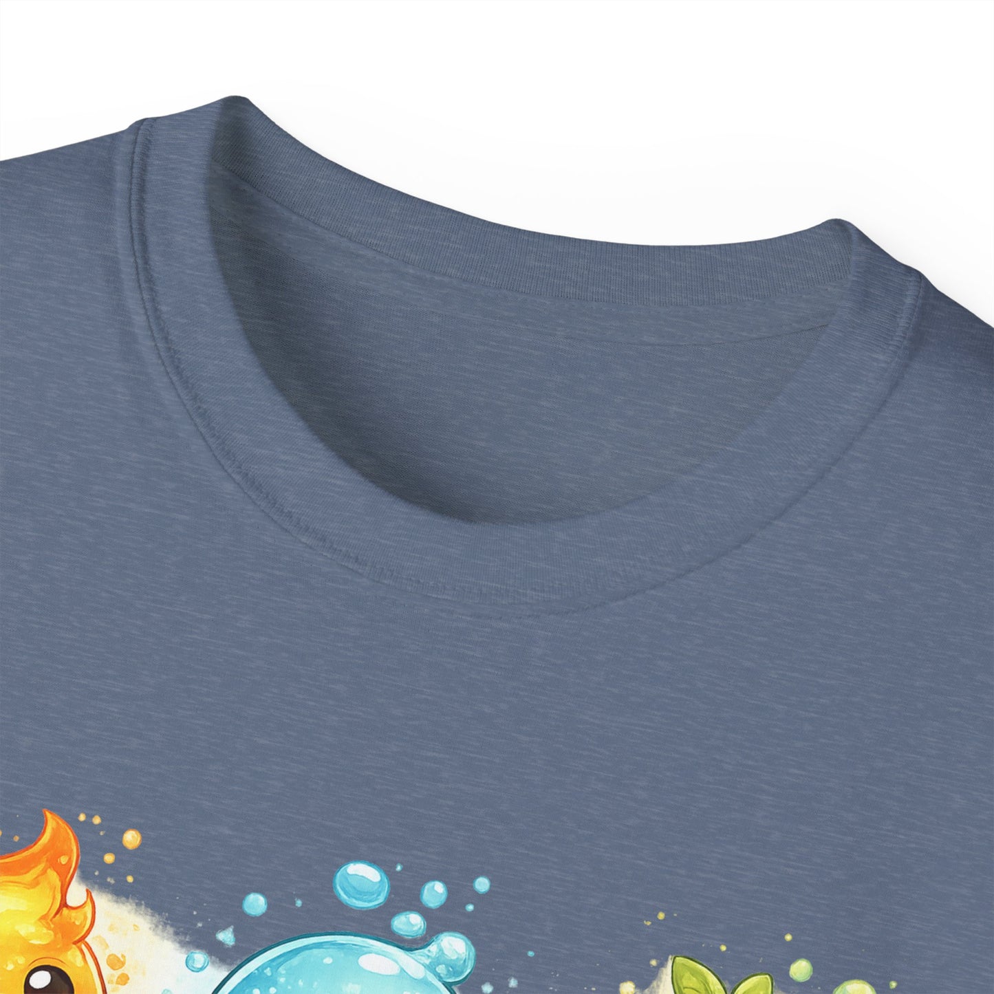 Cute Trio Slime Tee — Colorful Kawaii Slime Characters T-Shirt