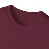 Coffee Bean Cartoon Tee — "Heya!" Cute Morning Coffee T-Shirt