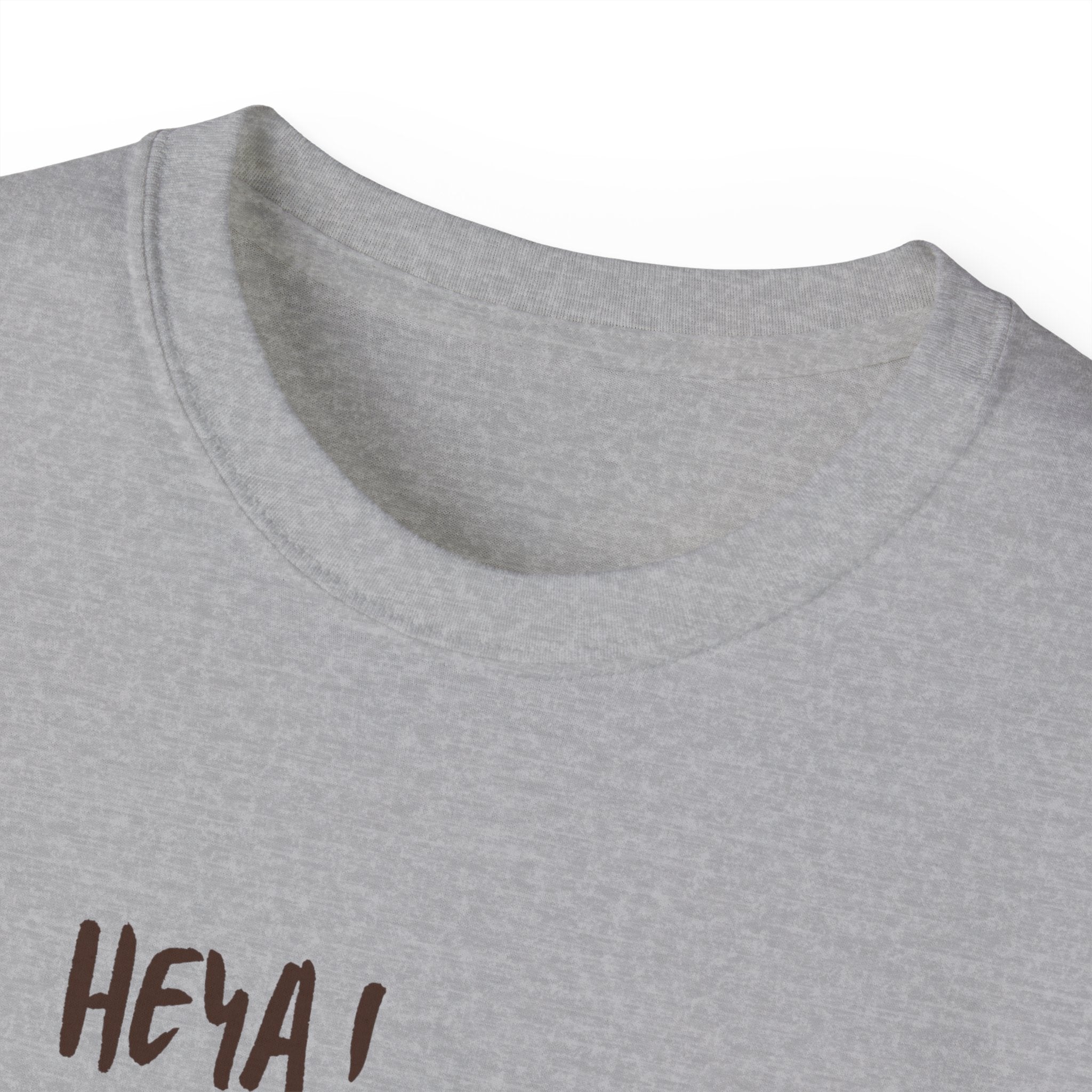 Pea Relaxing Tee — "Heya! It's A Long Time..." Funny Vegetable Graphic Shirt