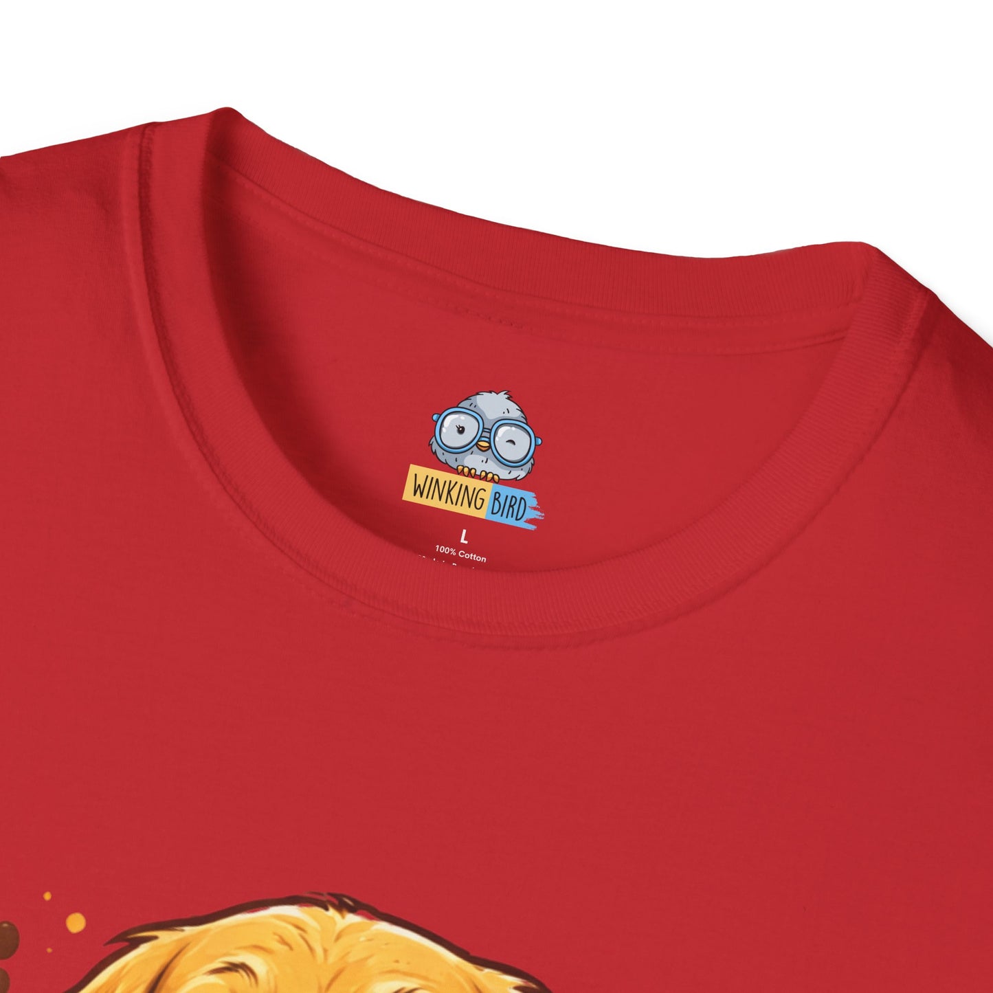T-Shirt — "Pawfect Life" Golden Retriever Graphic Tee