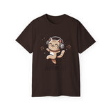 Meow It! Dancing Cat Headphones T-Shirt
