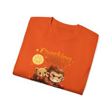 Cracking Miles Monkey Bike Tee — Cute Bear Rider Graphic T-Shirt