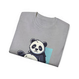 Energy Efficient Panda T-Shirt — "I'm Not Lazy, I'm Energy Efficient" Cute Graphic Tee