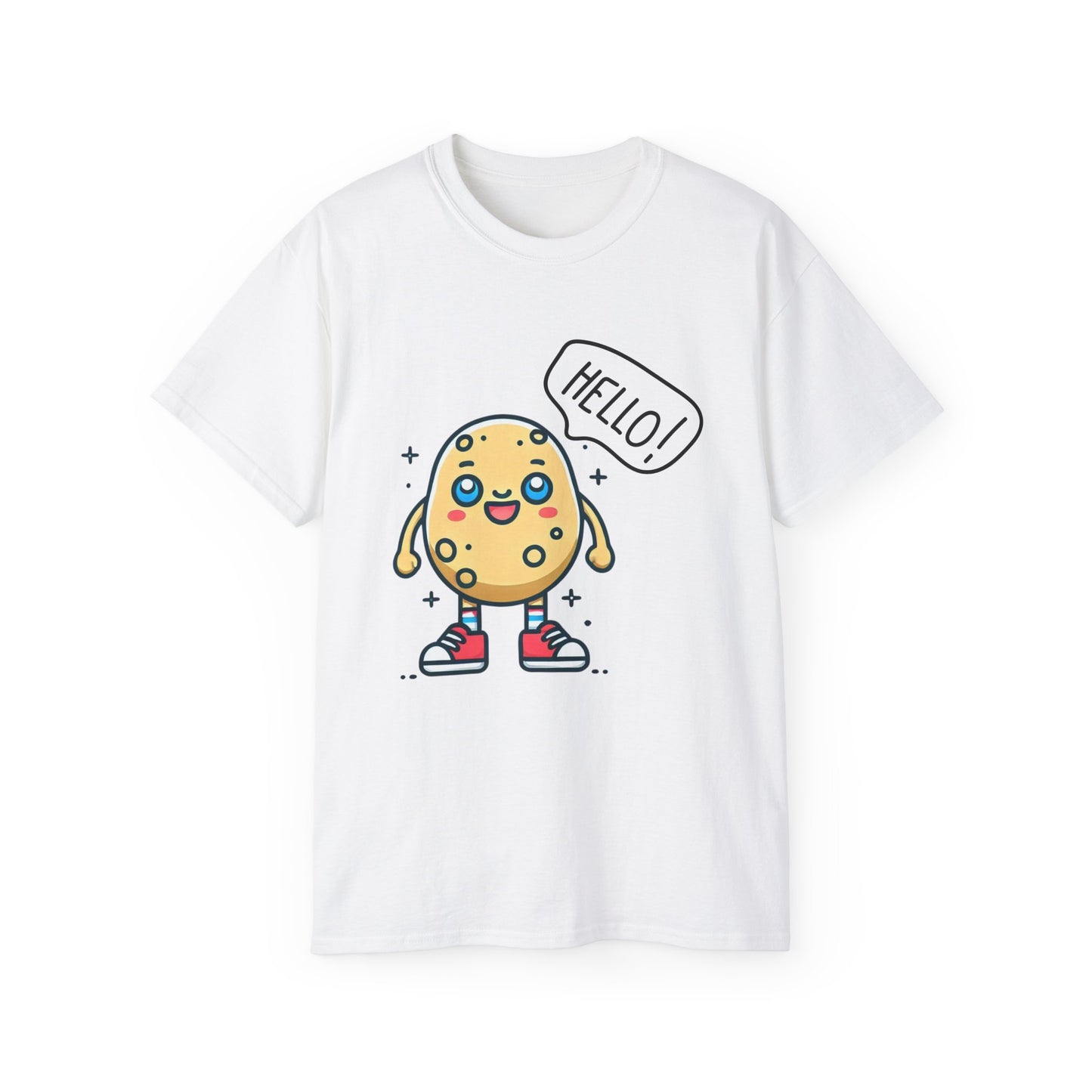 Hello Cookie Tee - Cute Cartoon Cookie Graphic T-Shirt