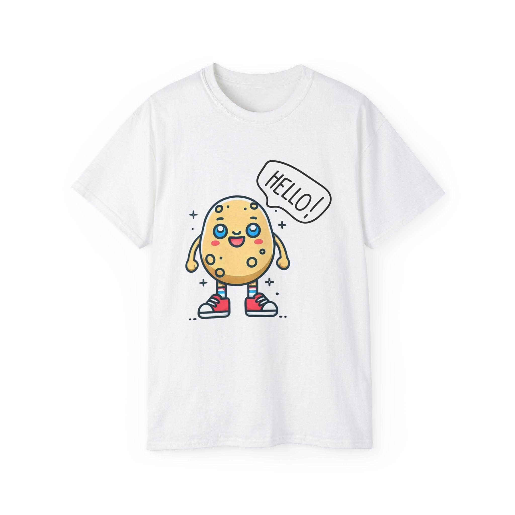 Hello Cookie Tee - Cute Cartoon Cookie Graphic T-Shirt