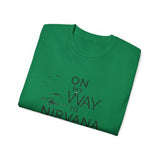On My Way to Nirvana T-Shirt — Minimal Mountain Graphic Tee