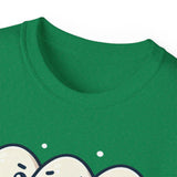 Cute Egg Friends T‑Shirt — "Good Vibes Only" Kawaii Tee