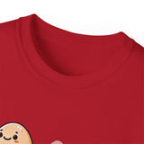 Cracking Miles Cycling T‑Shirt — Cute Egg Biker Tee
