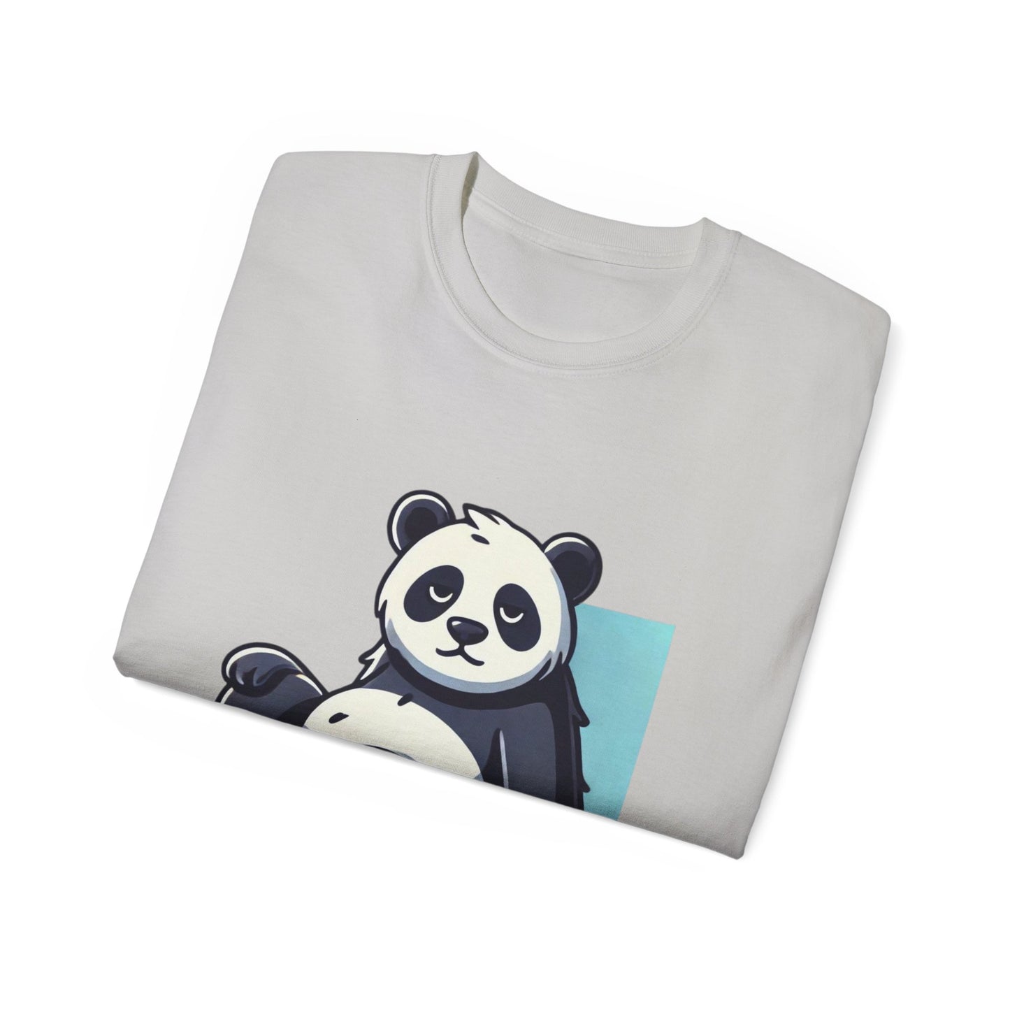 Energy Efficient Panda T-Shirt — "I'm Not Lazy, I'm Energy Efficient" Cute Graphic Tee