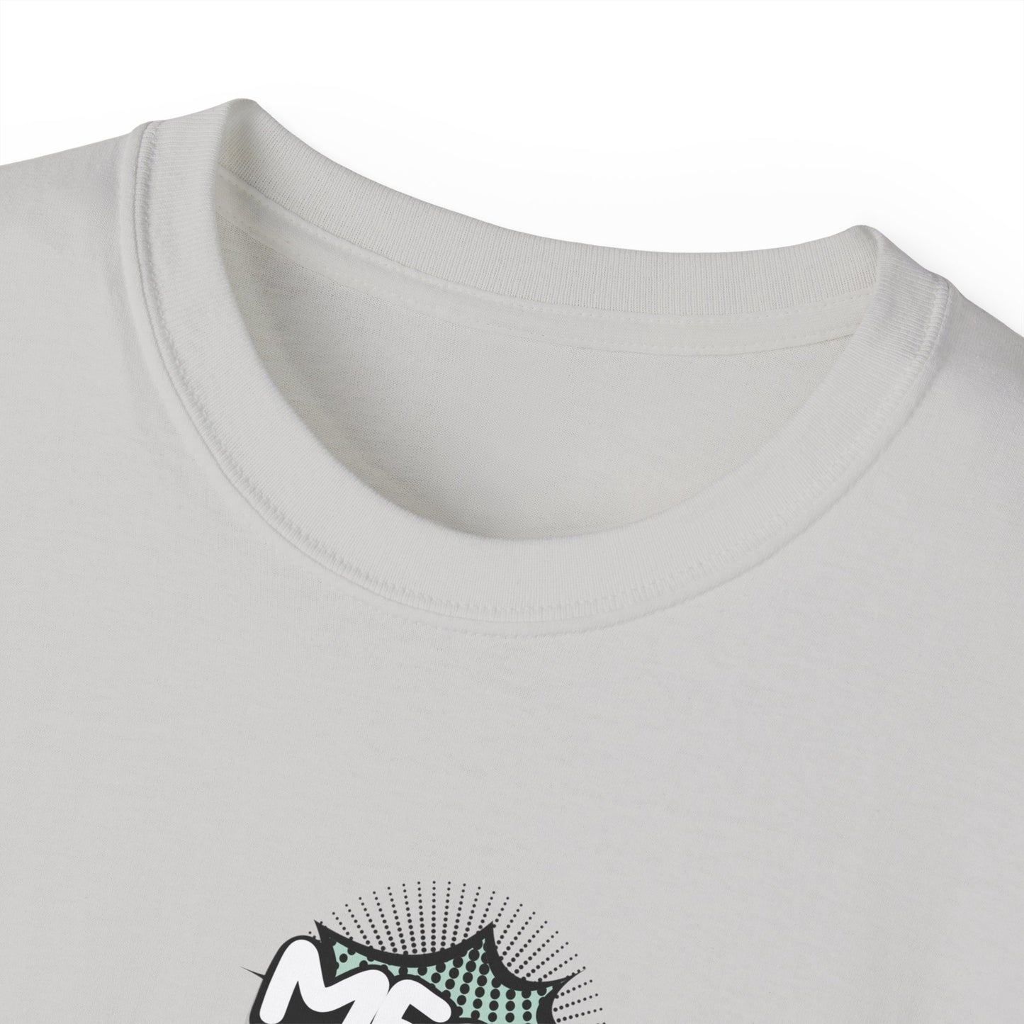 Cute Cat & Mouse Graphic Tee – 'Meow' Cartoon Pet Shirt