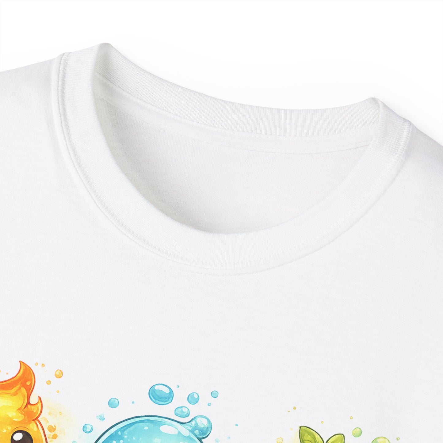 Cute Trio Slime Tee — Colorful Kawaii Slime Characters T-Shirt