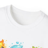 Cute Trio Slime Tee — Colorful Kawaii Slime Characters T-Shirt