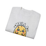 Hello Potato Cute Kawaii Tee — Funny Cartoon Veggie Shirt