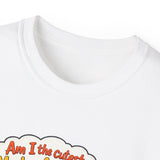 T-Shirt — 'Am I the Cutest Monkey Around?' Cute Monkey & Teddy Graphic Tee