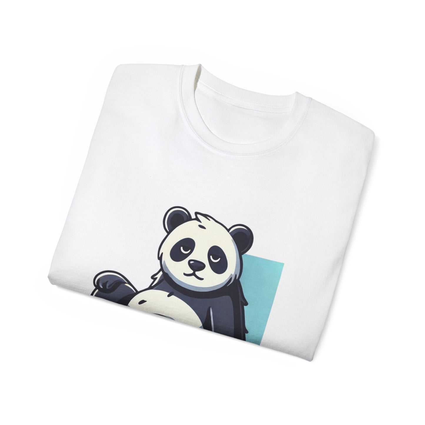 Energy Efficient Panda T-Shirt — "I'm Not Lazy, I'm Energy Efficient" Cute Graphic Tee