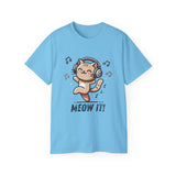 Meow It! Dancing Cat Headphones T-Shirt