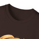 Cute Sloth Summer Tee — Sloth with Bubble Tea & Citrus Illustration Shirt