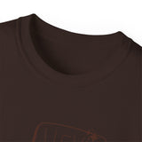 Coffee Bean Cartoon Tee — "Heya!" Cute Morning Coffee T-Shirt