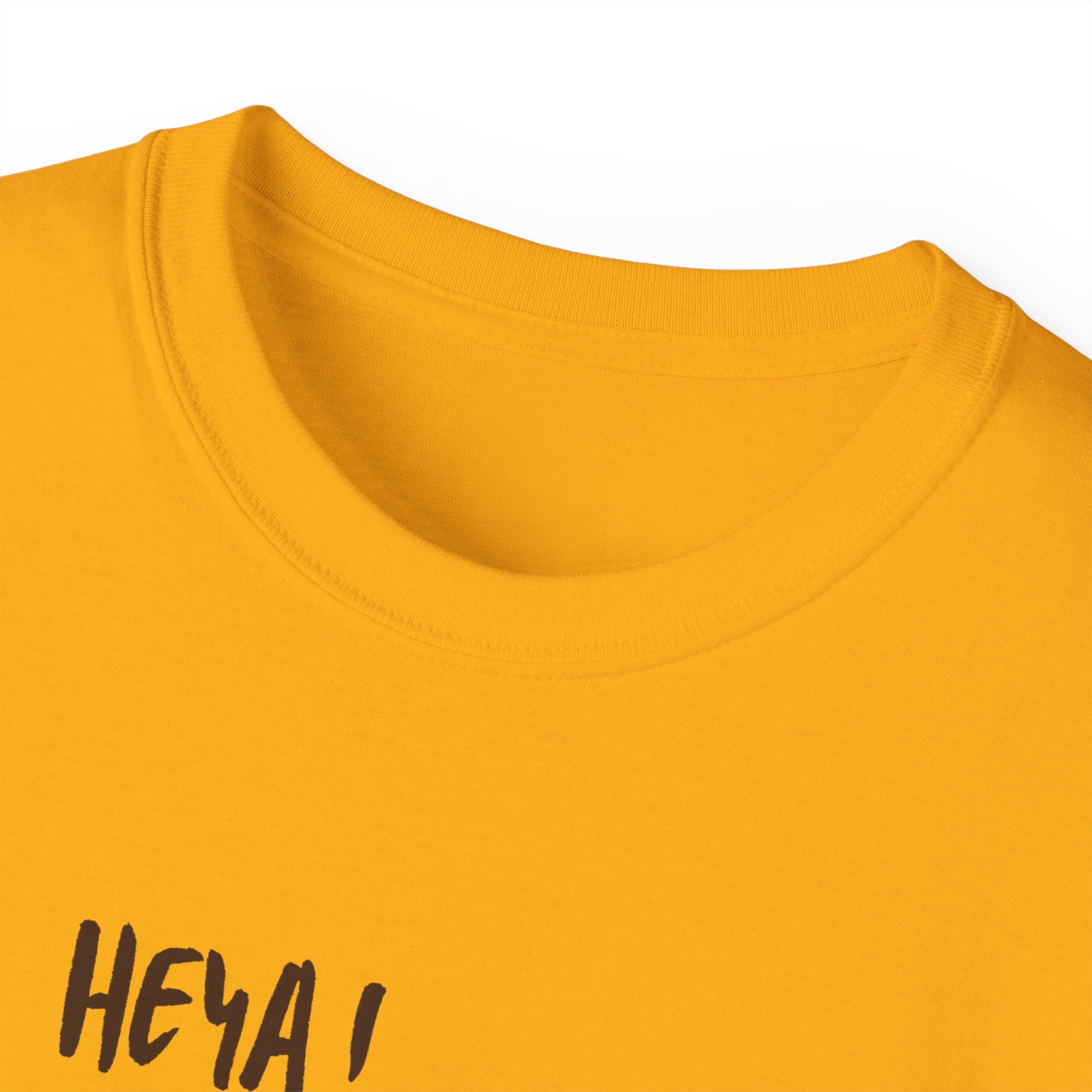 Pea Relaxing Tee — "Heya! It's A Long Time..." Funny Vegetable Graphic Shirt