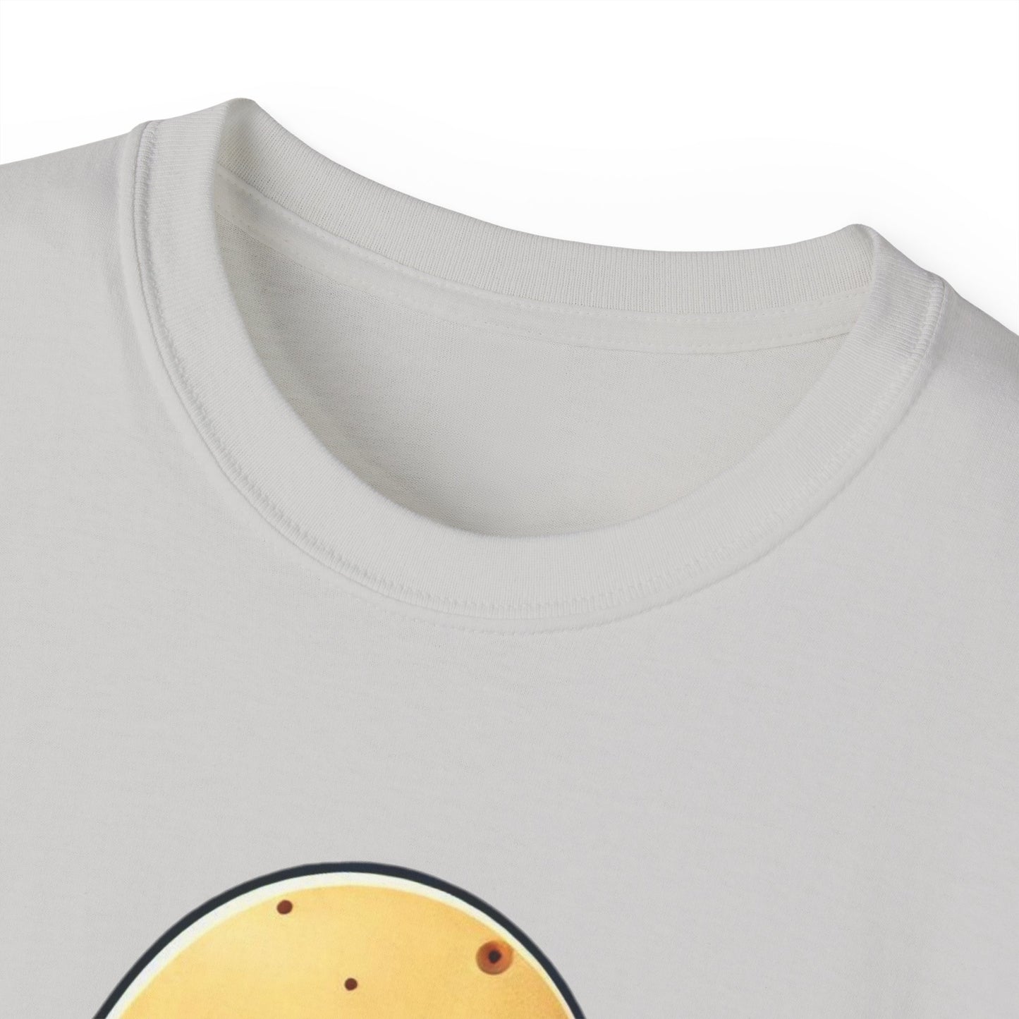 Potato Character T‑Shirt — Cute Kawaii 'Hello!' Tee