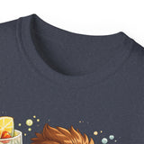 Cute Monkey on Bicycle T‑Shirt — "Oh My Love!" Graphic Tee