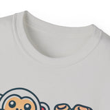 Enjoy Every Moment Tee — Cute Relaxing Monkey Graphic T-Shirt