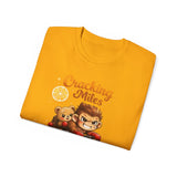 Cracking Miles Monkey Bike Tee — Cute Bear Rider Graphic T-Shirt