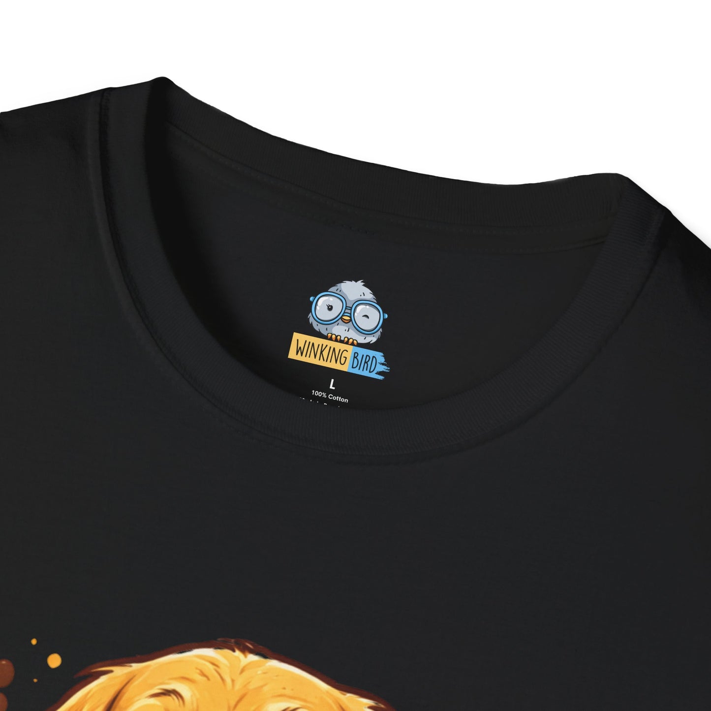 T-Shirt — "Pawfect Life" Golden Retriever Graphic Tee