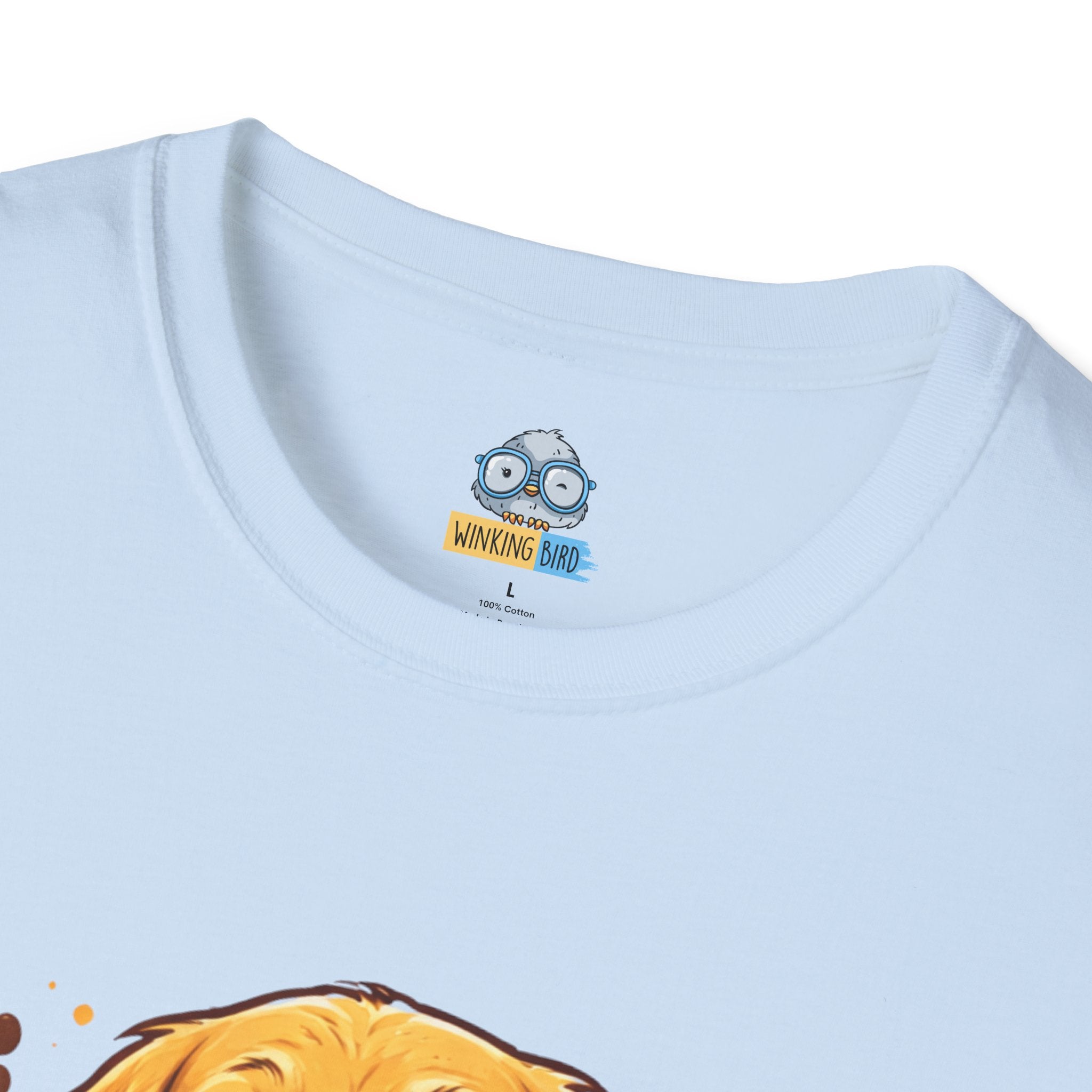 T-Shirt — "Pawfect Life" Golden Retriever Graphic Tee