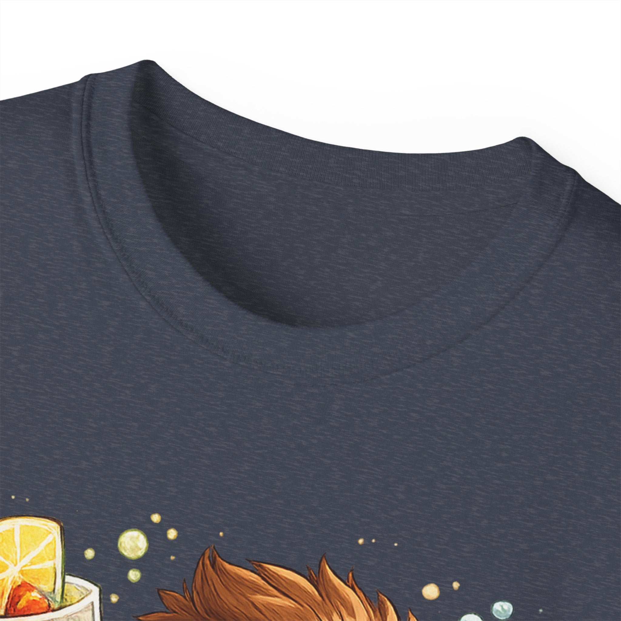 Cute Hedgehog Riding Bike T‑Shirt — Adorable Cartoon Animal Tee (With Teddy)