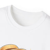 Cute Sloth Summer Tee — Sloth with Bubble Tea & Citrus Illustration Shirt