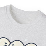 Cute Egg Friends T‑Shirt — "Good Vibes Only" Kawaii Tee