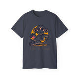 Life Is Good Monkey T‑Shirt — Cute Cartoon Monkey Drinking Juice Tee