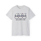 Let's Hatch a Plan Tee — Cute Egg Trio Graphic T-Shirt
