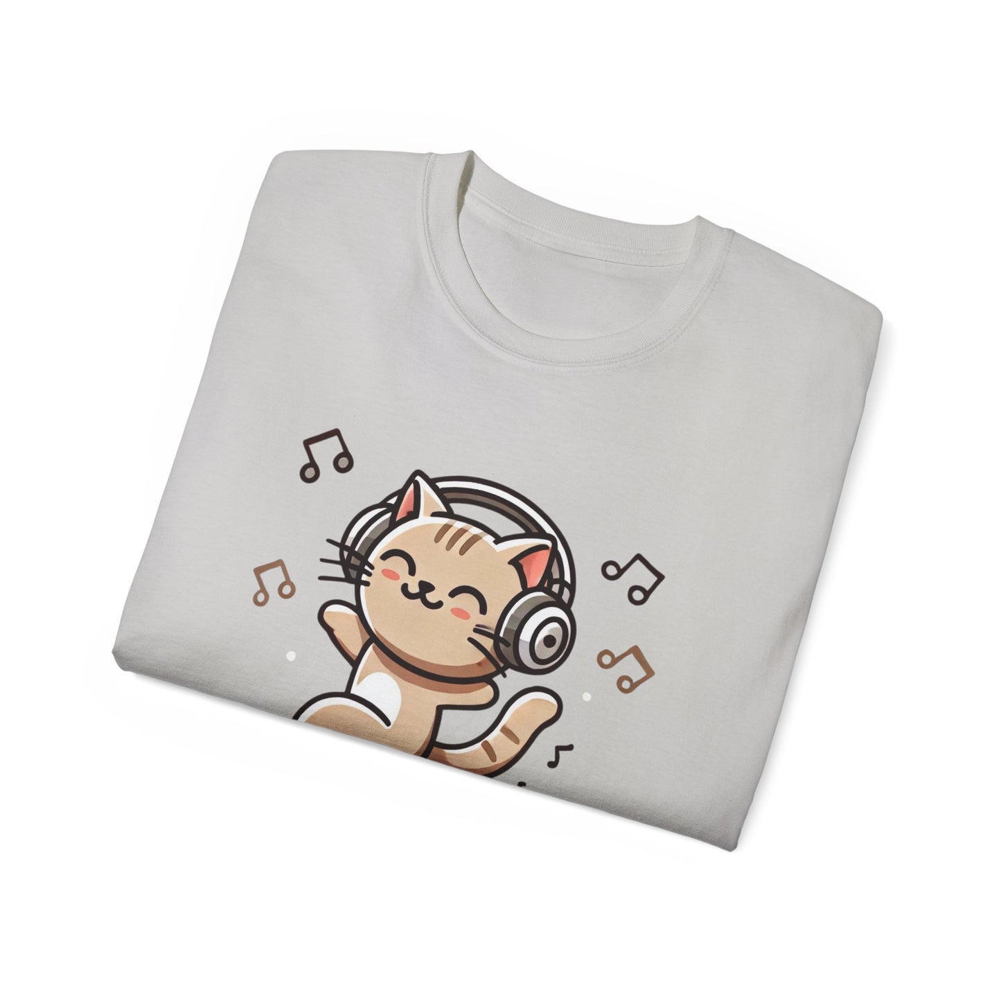 Meow It! Dancing Cat Headphones T-Shirt
