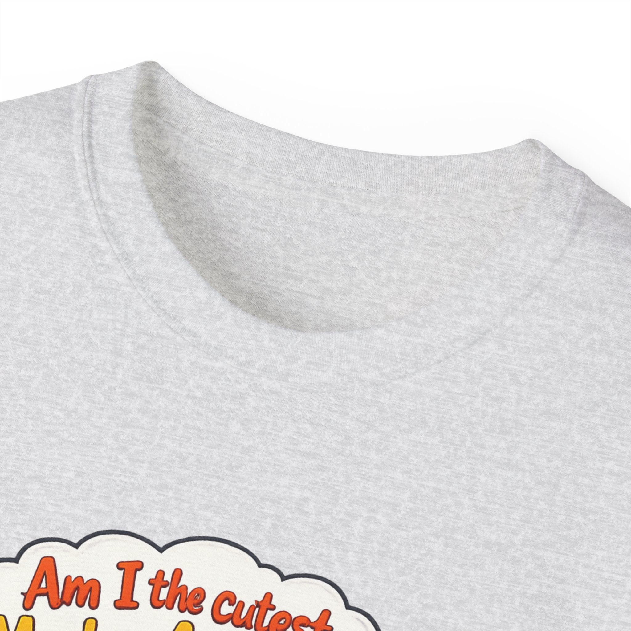 T-Shirt — 'Am I the Cutest Monkey Around?' Cute Monkey & Teddy Graphic Tee