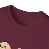 Cracking Miles Cycling T‑Shirt — Cute Egg Biker Tee